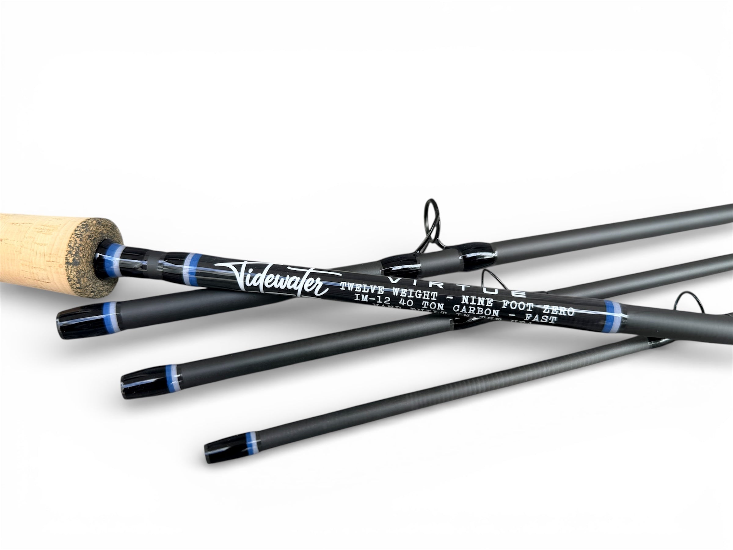 Tidewater Virtue 12wt 9ft - Blue Azul X Gray X Black