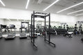 Commercial Squat Rack w/ Safety Bars, J-Hooks & Weight Storage (New)