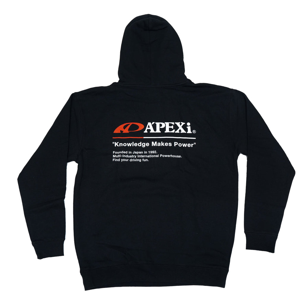 A'PEXi Hoodie - Classic Knowledge Makes Power - Black *Discontinued