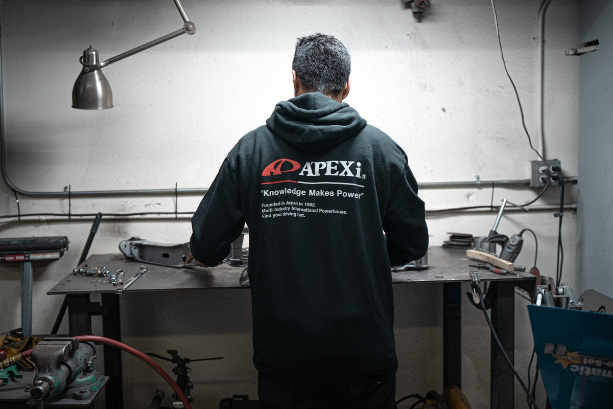 A'PEXi Hoodie - Classic Knowledge Makes Power - Black *Discontinued