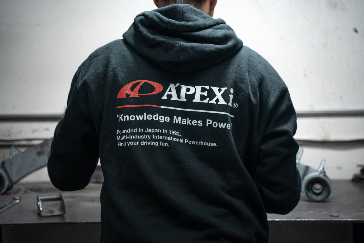 A'PEXi Hoodie - Classic Knowledge Makes Power - Black *Discontinued