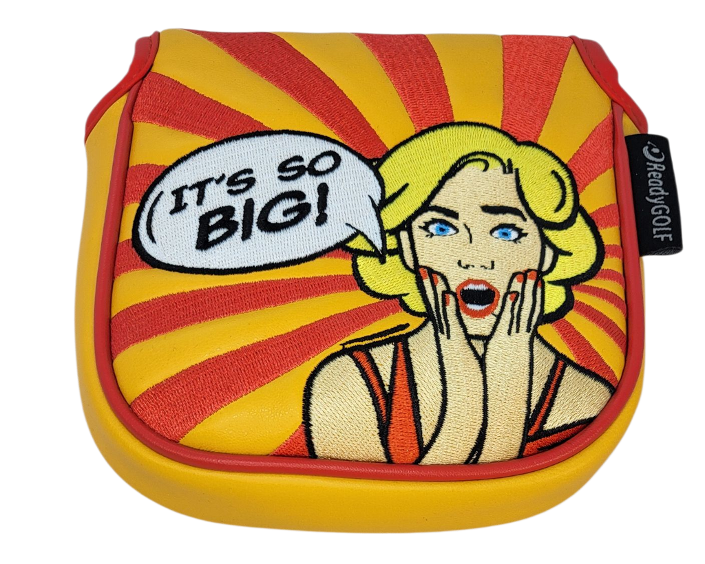 L.A.B. DF3 Embroidered Center-Shafted Putter Cover by ReadyGOLF - It's So Big!