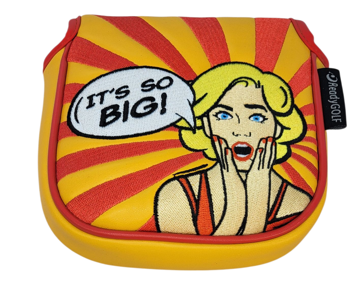 L.A.B. DF3 Embroidered Center-Shafted Putter Cover by ReadyGOLF - It's So Big!