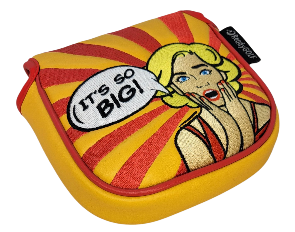 L.A.B. DF3 Embroidered Center-Shafted Putter Cover by ReadyGOLF - It's So Big!