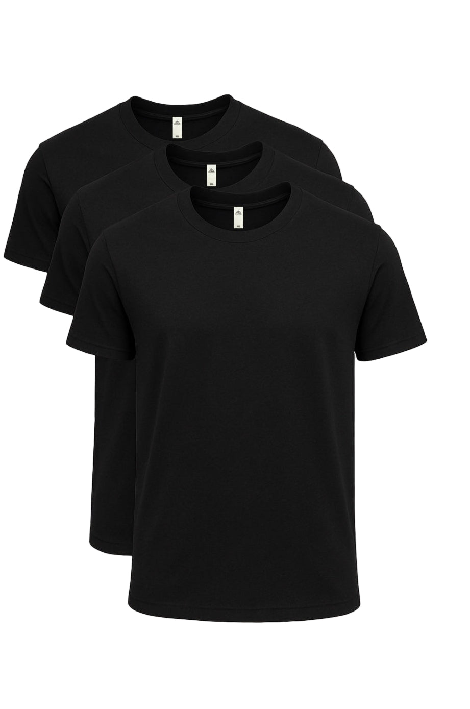 Blankify--3 pack Extra Soft Medium Weight Short Sleeve T-Shirts