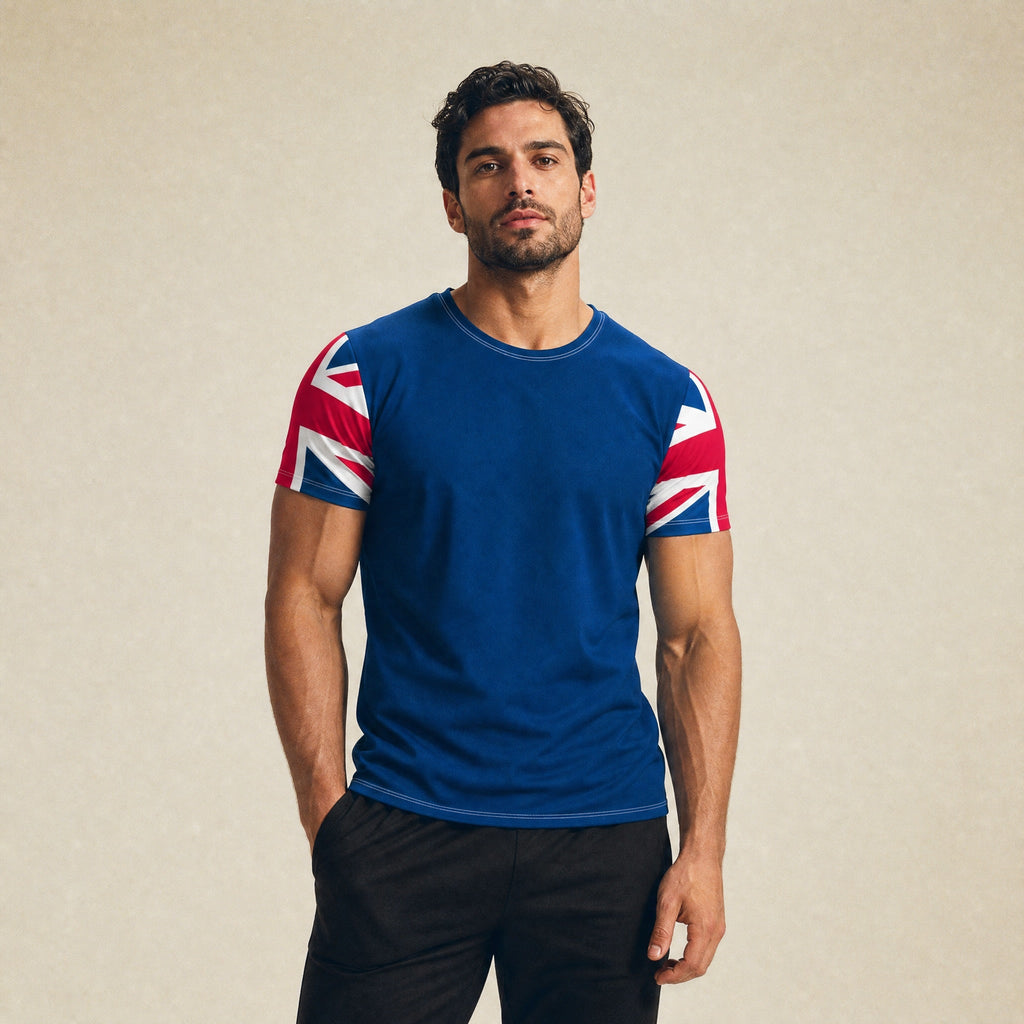 Union Jack Men's Workout Shirt