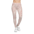 DipaliZ Marble Print Leggings Fashionable Workout Gear