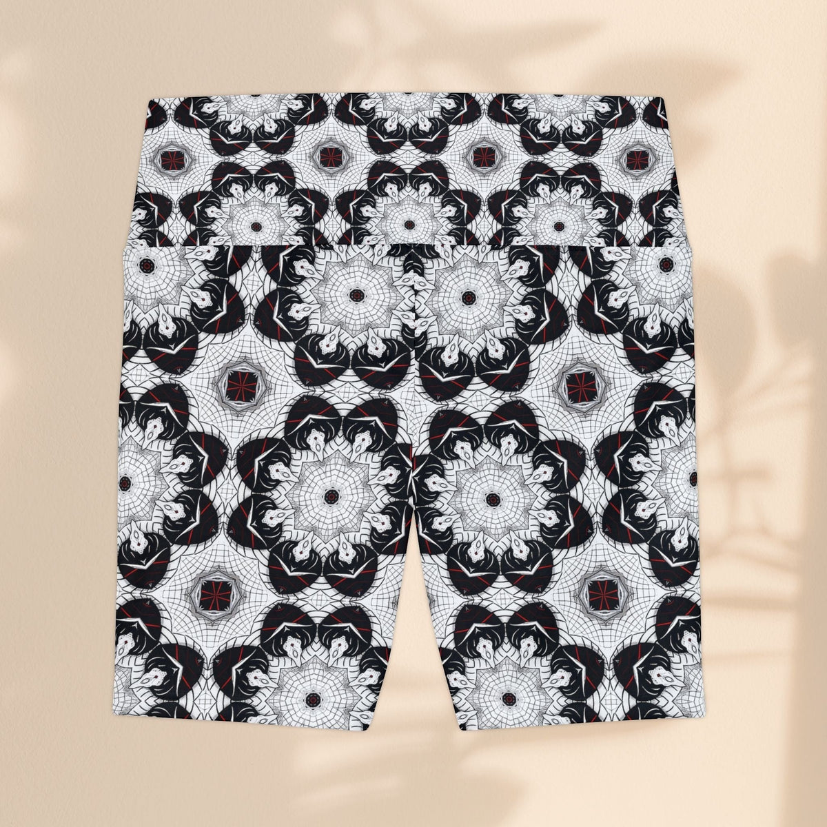 Classic Contrast Women's Workout Shorts - Stylish Athletic Gear for Yoga & Fitness
