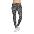 DipaliZ Snake Print Leggings Trendy Workout Gear Size Xs Xl