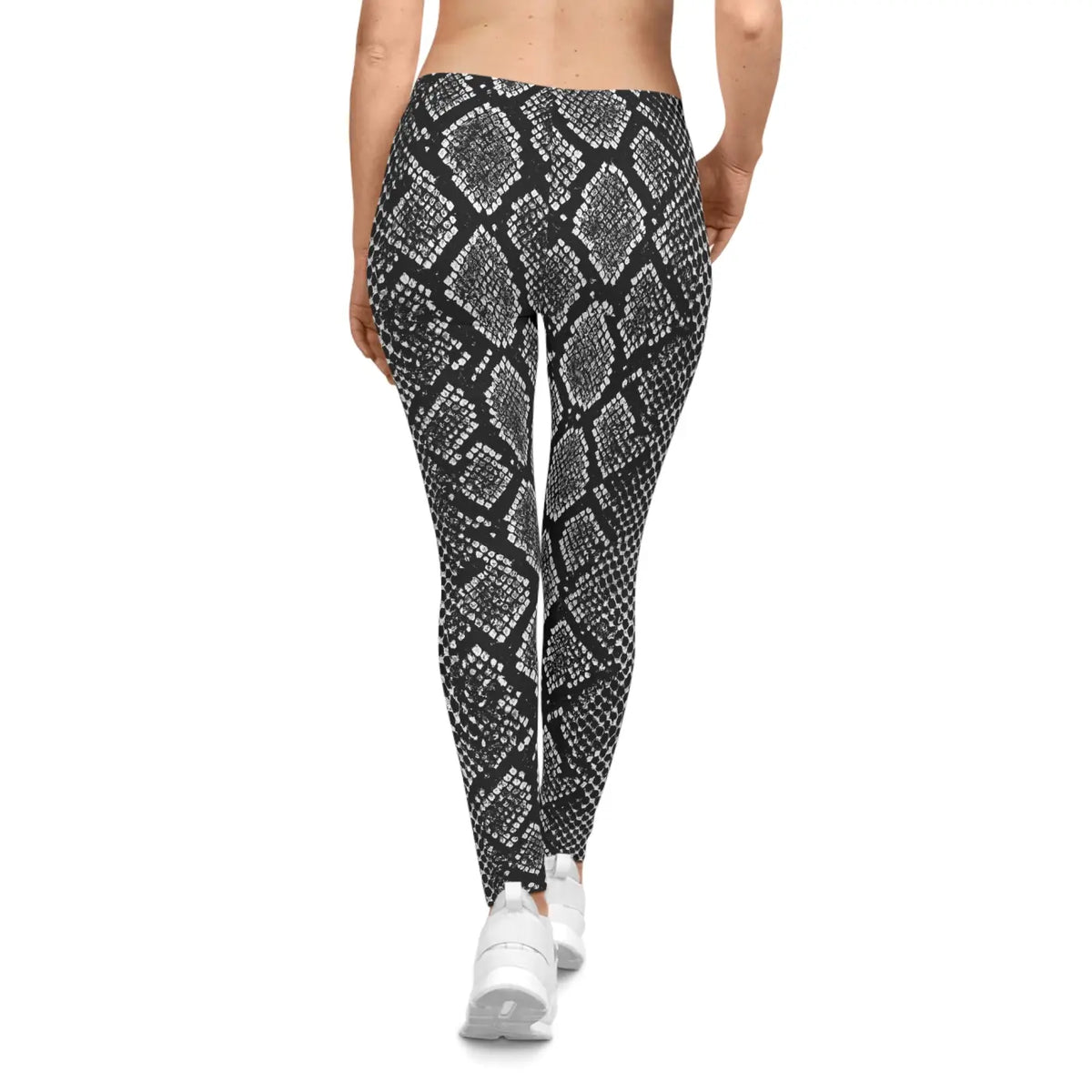 DipaliZ Snake Print Leggings Trendy Workout Gear Size Xs Xl